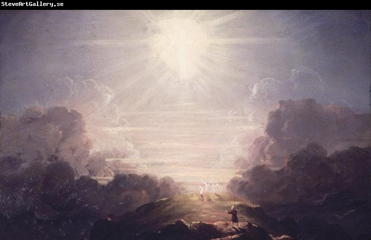 Thomas Cole Study for The Cross and the World